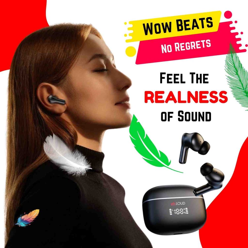 5.4 Bluetooth Earbuds New - Realness of Sound