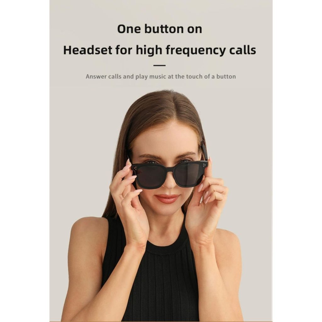 High Frequency Calls Bluetooth Speaker Glasses