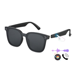 XR Loud's Black-King Bluetooth Smart Glasses: Calls, Music, Podcast, UV