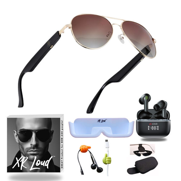 Bluetooth Glasses Gift Set for Men / Him