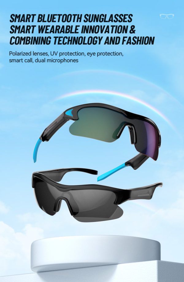 Sports Bluetooth Smart Glasses