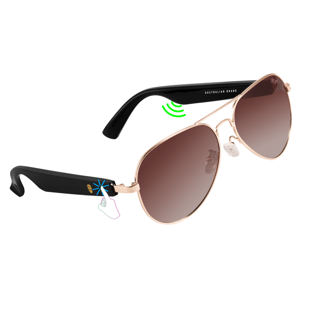 Wireless Smart Bluetooth Sunglasses for men women